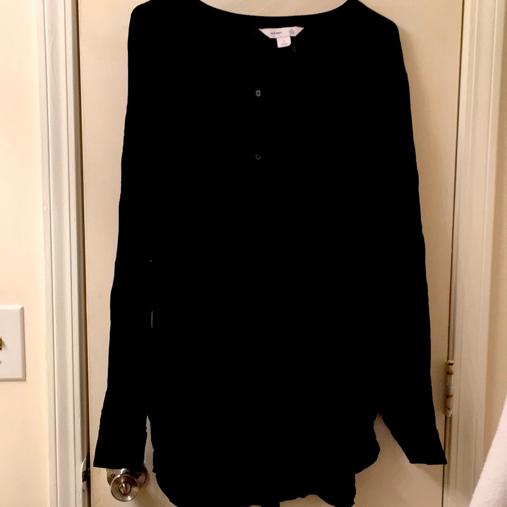 Old Navy Black Tunic Top XXL